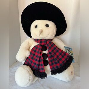 NWT Vintage 1997 Snowden Plush Snowman - Target Exclusive Christmas